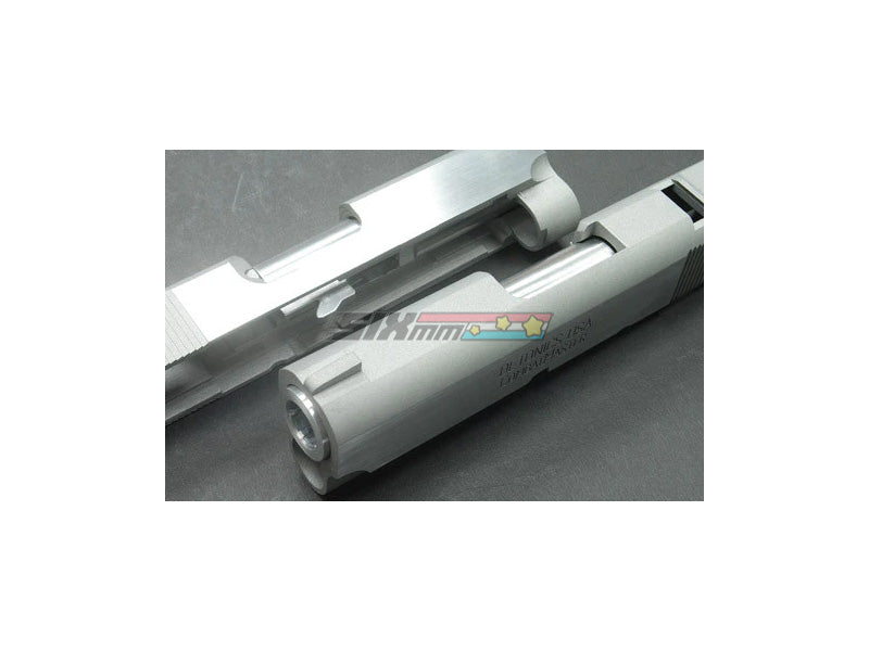 [Guarder] Aluminum Kit [For MARUI DETONICS.45][Hairline Polish][Late Marking][Cerakote Sliver]