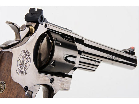 [Umarex] S&W M29 Airsoft Revolver CO2 6.5 inch[6mm Version][By WinGun][Brown Grip Titanium Black]