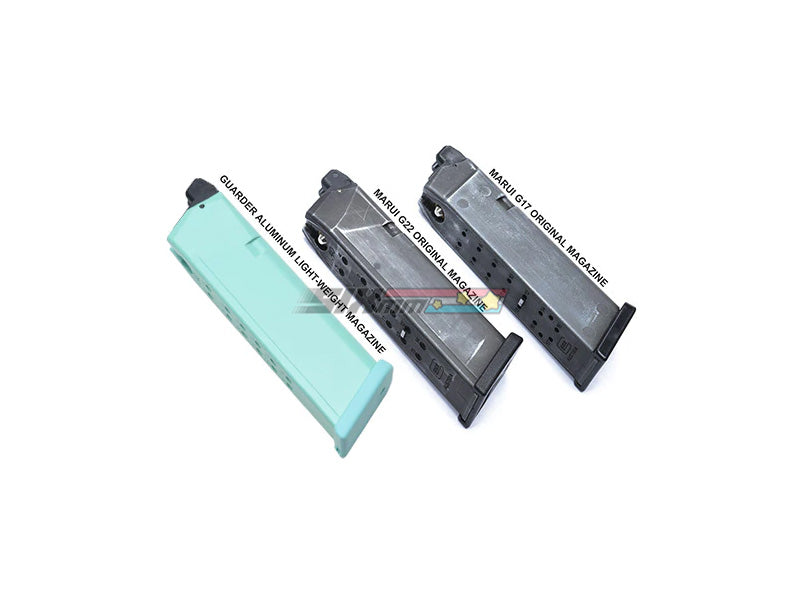 [Guarder] Aluminum Magazine Case [For MARUI G17/18C/22/34][.40][Robin Egg Blue]