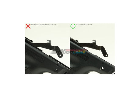 [Guarder] Ridged Trigger[For Tokyo Marui/ KJ/ HK/ WE G GBB Series][OD]