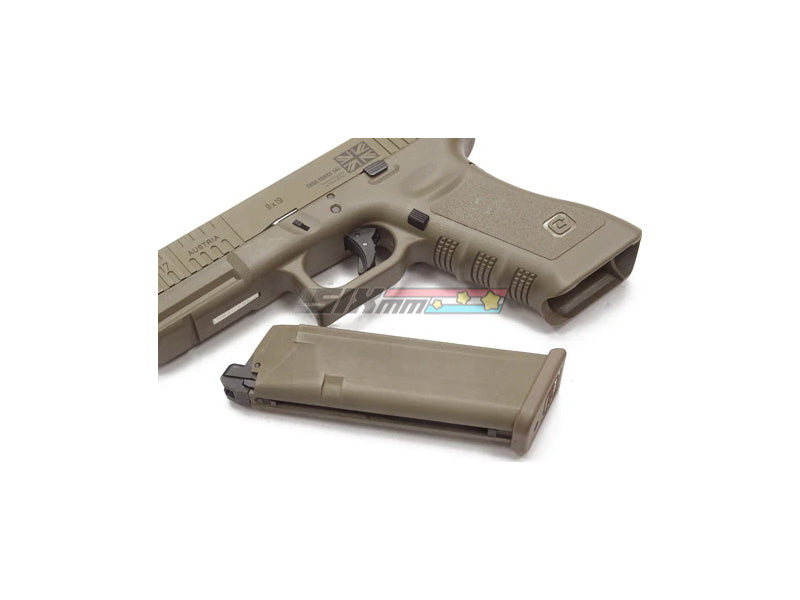 [Guarder] Aluminum Magazine Case [For MARUI G17/18C/22/34][9mm][Cerakote FDE]
