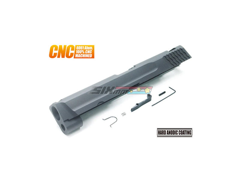 [Guarder] 6061 Aluminum CNC Slide [For M&P9][.40 Marking][BLK]