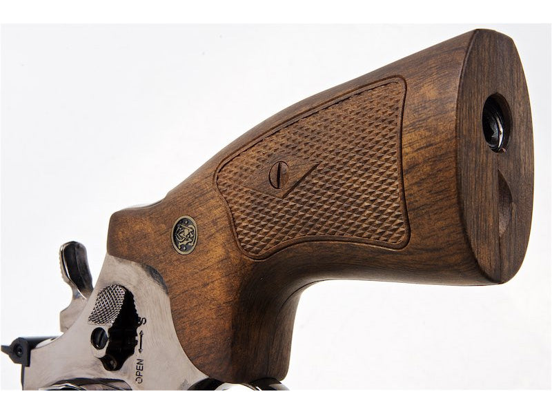 [Umarex] S&W M29 Airsoft Revolver CO2 6.5 inch[6mm Version][By WinGun][Brown Grip Titanium Black]