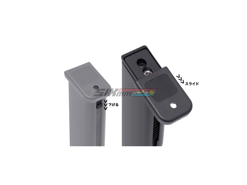 [Guarder] Light Weight Aluminum Magazine [For MARUI G17][BLK]