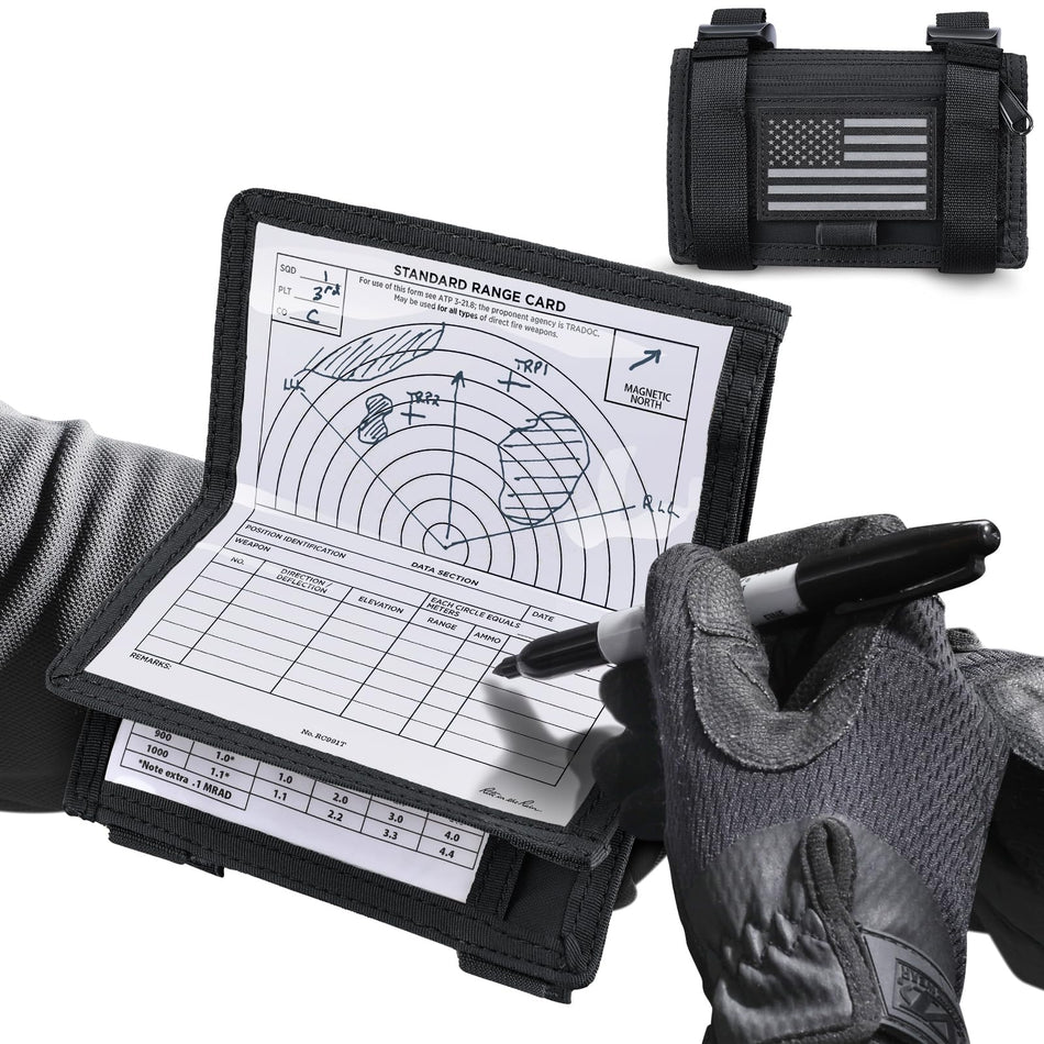 [Idiot Tailor] Tactical Map Wrist Case[BLK]