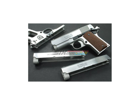 [Guarder] Aluminum Kit [For MARUI DETONICS.45][Hairline Polish][Late Marking][Cerakote Sliver]