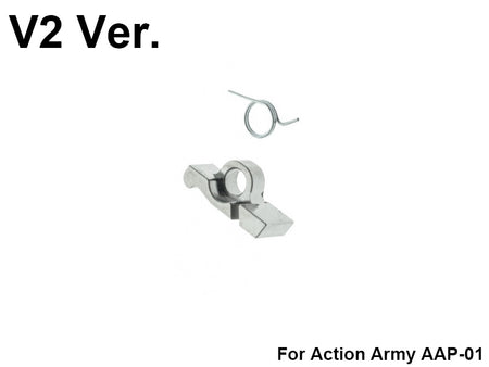 [COWCOW Technology] Stainless Steel Auto Sear[For Action Army AAP-01 GBB Series][V2]