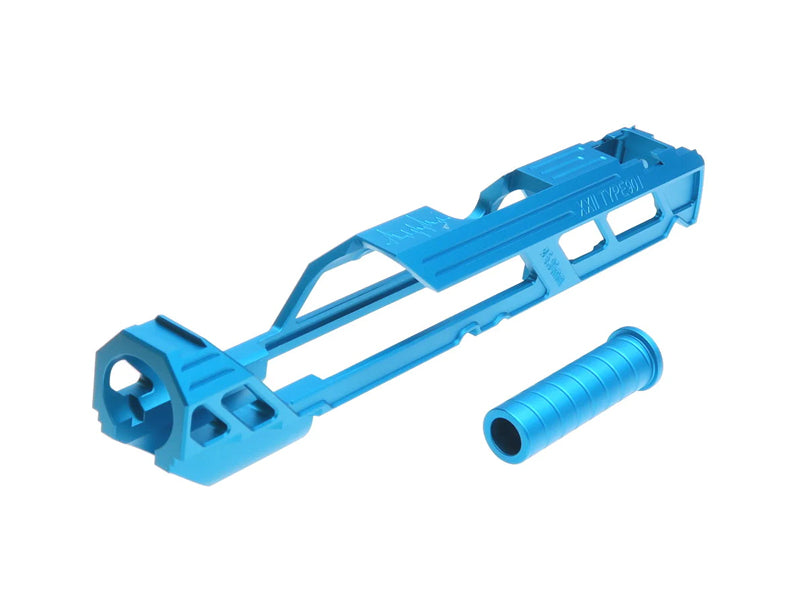[Dr. Black] 5.1 Type 901 Aluminum Slide [For TM Hi-CAPA Series][Aqua Blue]