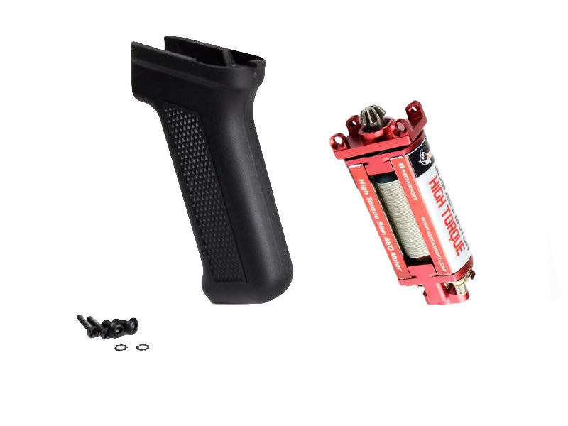 [ARES] Airsoft AK Slim Pistol Grip and HI-Torque Slim Motor[For Tokyo Marui AK AEG]