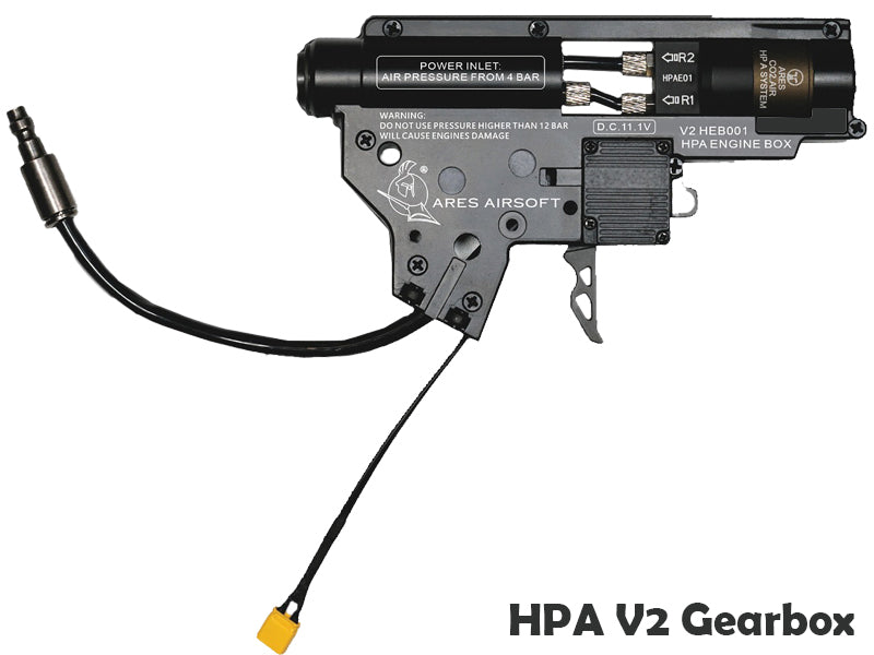 [ARES][HEB-001] Airsot Complete V2 HPA System Gearbox Set[For Tokyo Marui / ARES M4 AEG Series][BLK]
