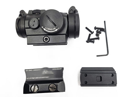[Ace 1 Arms] T2 Pro Reddot/IR Sight with DD high Mount[BLK]