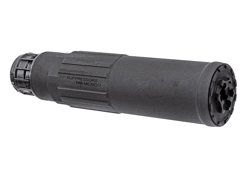[Airsoft Artisan] SGI-6 Style Dummy Silencer W/ 3 Prong Flash Hider[BLK]
