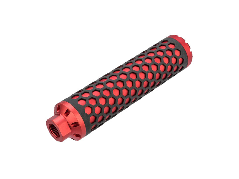 [Angel Custom] Hive Airsoft Suppressor Barrel Extension[Long Ver.][Red]