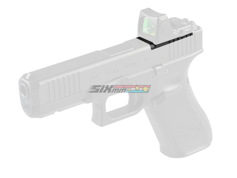 [Angry Gun] OPF-G Airsoft Optic Mount[For TJ RMR / SRO Ver.][For Tokyo Marui G17 GEN.5 MOS Series][BLK]