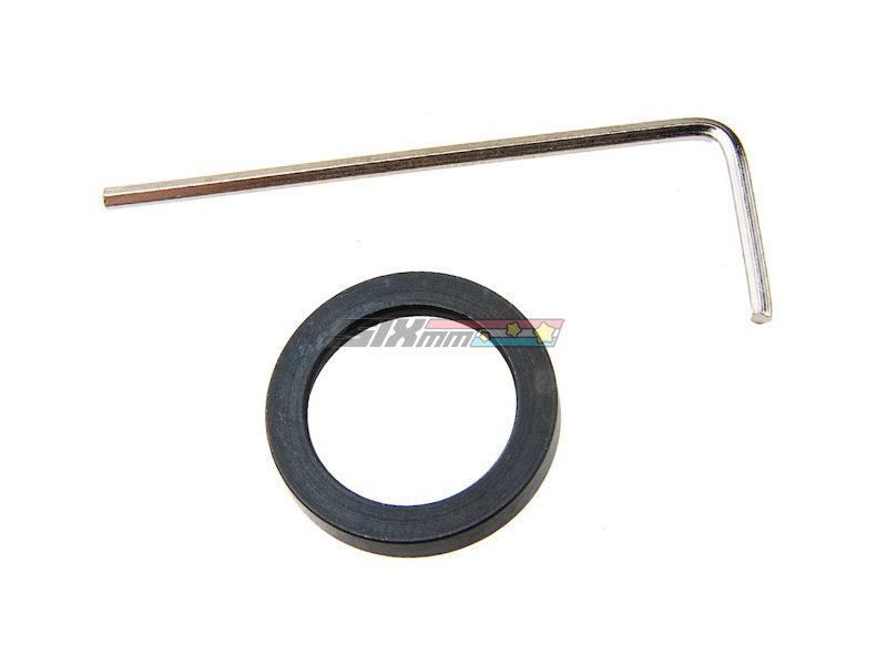 [MadDog] Steel DAKM 3 Prong Flash Hider [Type 2][BLK] [-14MM CCW]