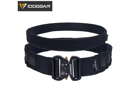 [IDOGEAR]  "Bison" Carbon Belt [BLK]