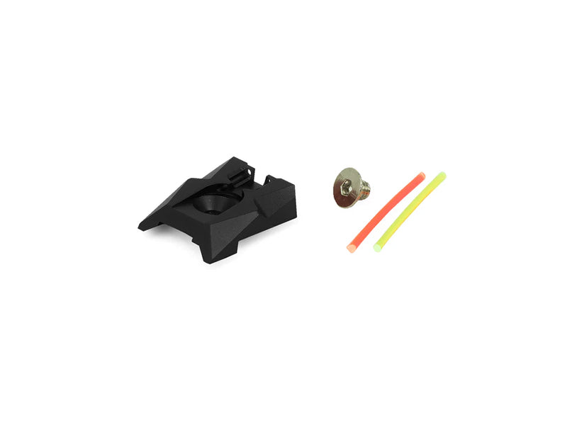 [Dr. Black] 4.3 Aluminum Fiber Rear Sight [BLK]