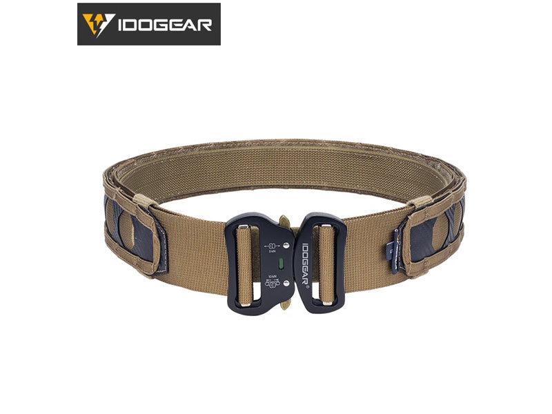 [IDOGEAR]  "Bison" Carbon Belt [Brown]