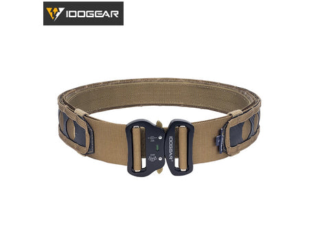 [IDOGEAR]  "Bison" Carbon Belt [Brown]