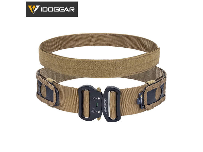 [IDOGEAR]  "Bison" Carbon Belt [Brown]