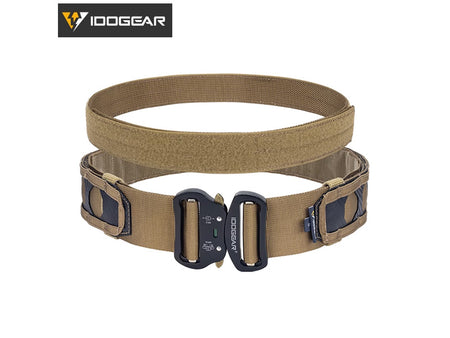 [IDOGEAR]  "Bison" Carbon Belt [Brown]