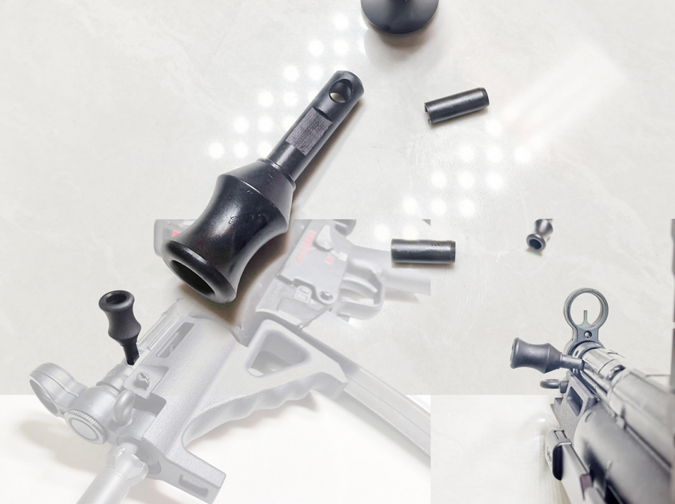 [Bow Master] CNC Steel Extended Charging Handle[For Umarex VFC MP5 GBB Series][Type C]