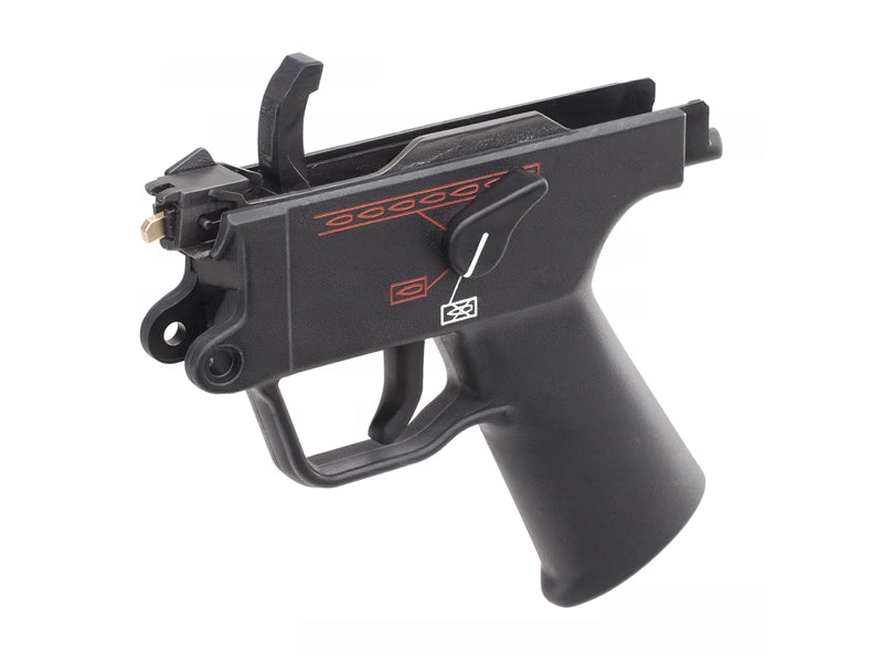 [Bow Master] Full Steel complete MP5 / HK53 GBB Navy Seal Grip Assembly[Gen.2][BLK]