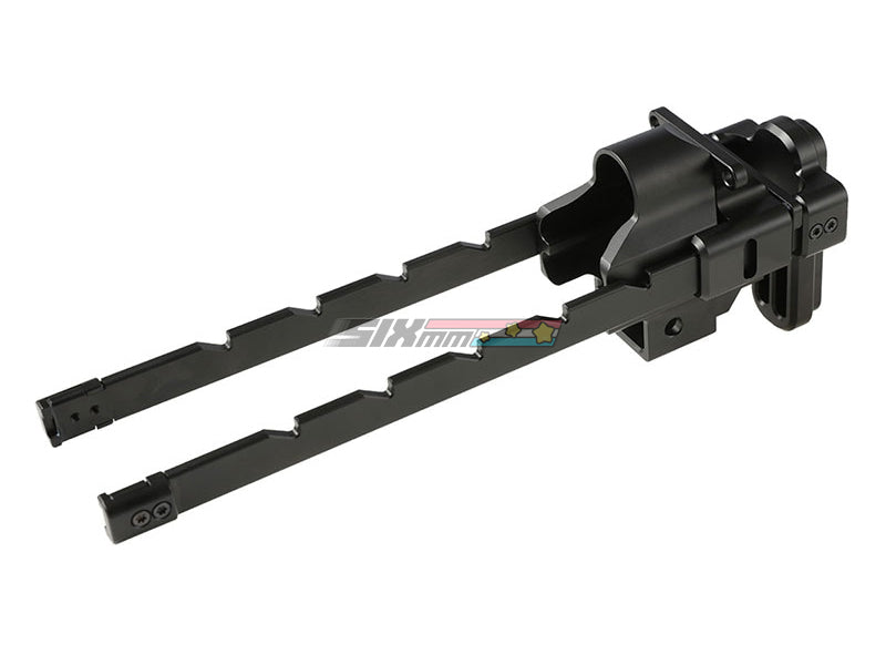[Bow Master] GMF 5 Position Retractable stock [For VFC / Tokyo Marui MP5 GBB NGRS Series][BLK]