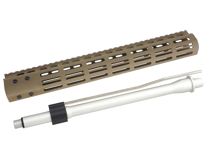 [CGS] Noveske NSR M-LOK Rail Handguard W/ Outer Barrel Set[13.5inch][FDE]