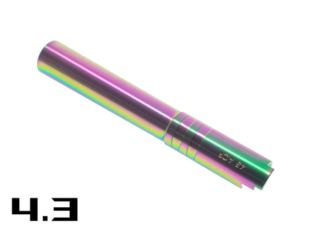 [COWCOW Technology] 4.3 SS Threaded Outer Barrel[.45 marking][Rainbow]