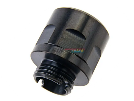 [COWCOW Technology] A01 Stainless Steel Silencer Adapter[11mm CW to 14mm CCW][BLK]