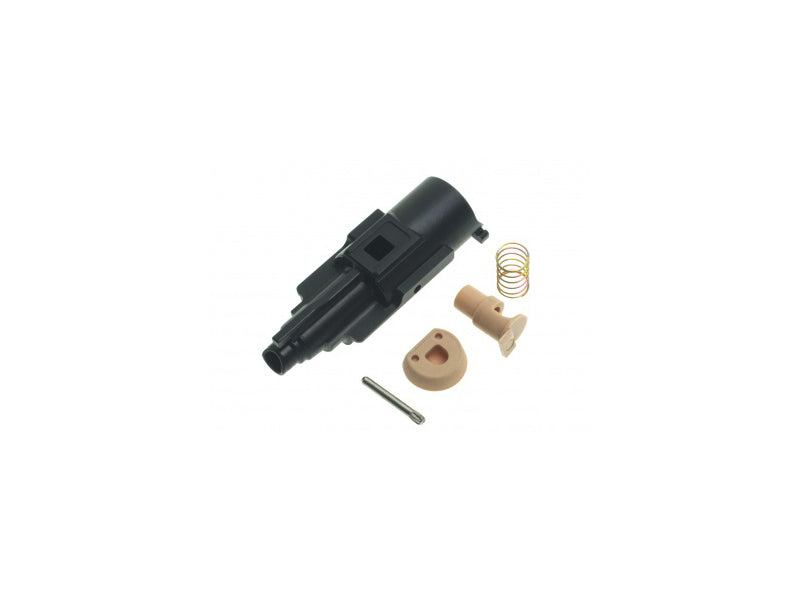[COWCOW Technology] Complete Aluminium Loading Nozzle W/ Valve Set[For Action Army AAP-01 GBB Series][BLK]