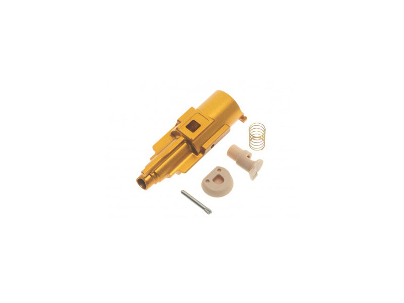 [COWCOW Technology] Complete Aluminium Loading Nozzle W/ Valve Set[For Action Army AAP-01 GBB Series][GLD]