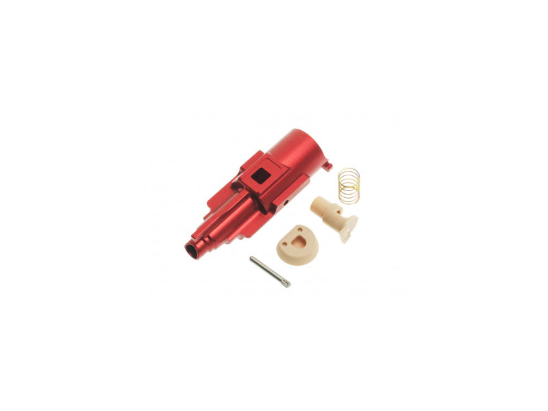 [COWCOW Technology] Complete Aluminium Loading Nozzle W Valve Set[For Action Army AAP-01 GBB Series][Red]