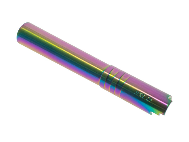 [COWCOW Technology] OB1 5.1 SS Threaded Outer Barrel[.40 marking][Rainbow]