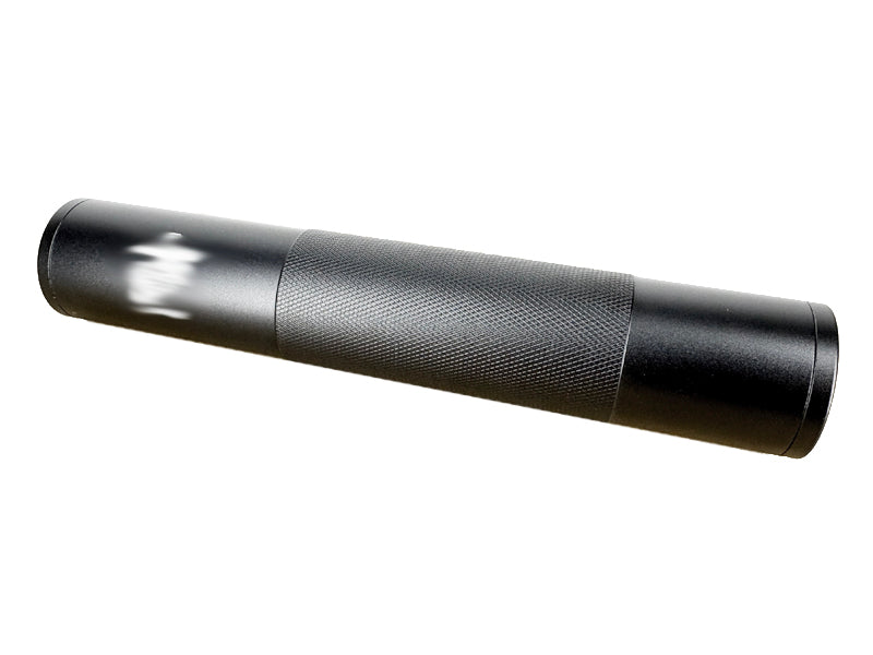 [CYMA] 195mm x 35mm SNS Silencer Black 14mm CW & CCW