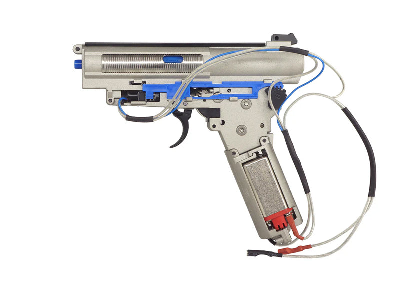 [CYMA] Complete QD Gearbox w/Mosfet Front Wire [for AK AEG] [CYMA-CM02G][Silver]