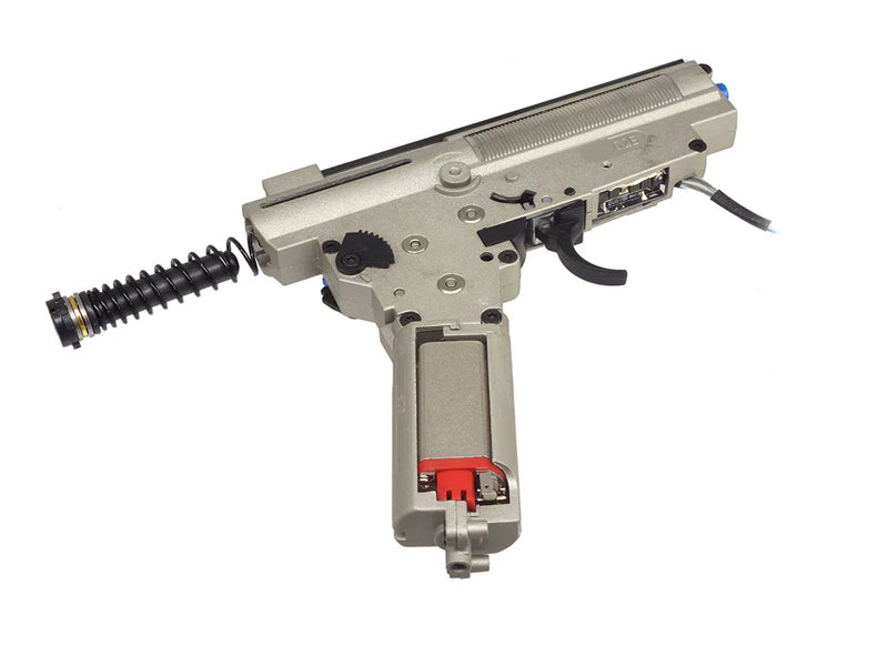 [CYMA] Complete QD Gearbox w/Mosfet Front Wire [for AK AEG] [CYMA-CM02G][Silver]