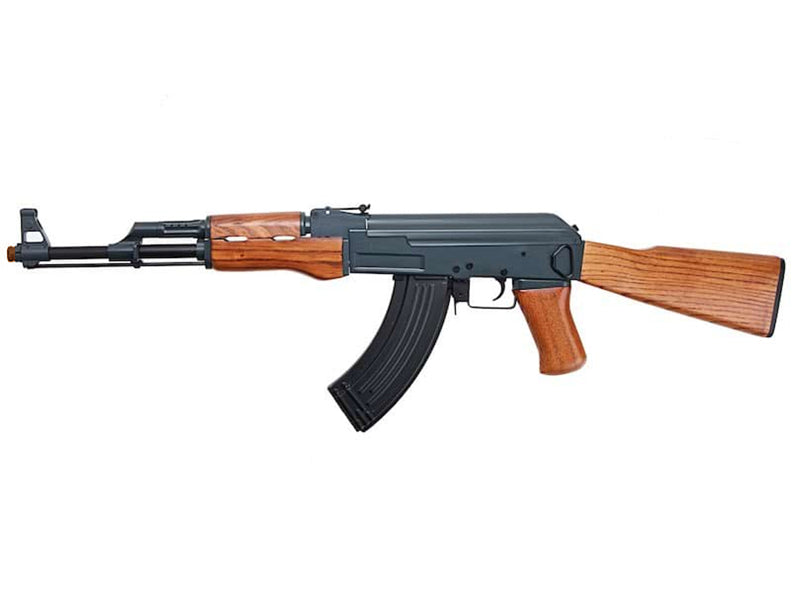 [CYMA] Fully Metal AK47 AEG Airsoft Gun [Real Wood, Full Metal]