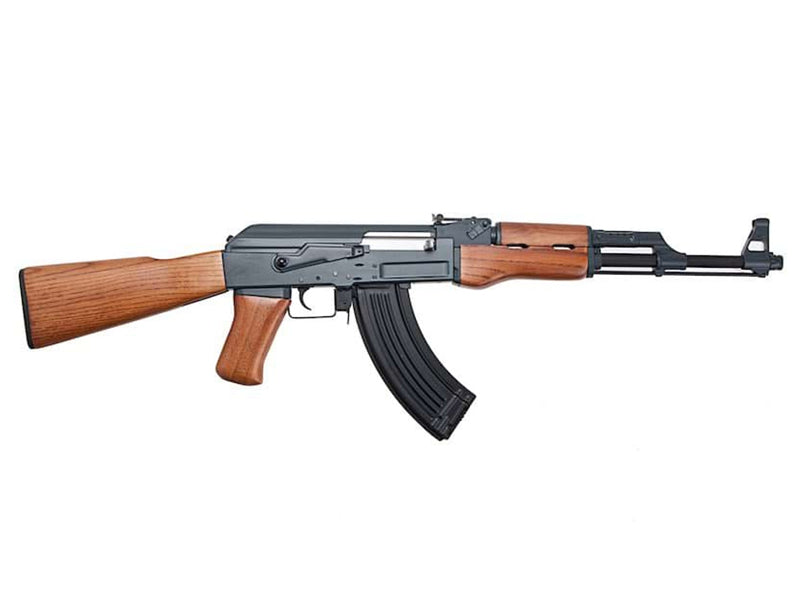 [CYMA] Fully Metal AK47 AEG Airsoft Gun [Real Wood, Full Metal]