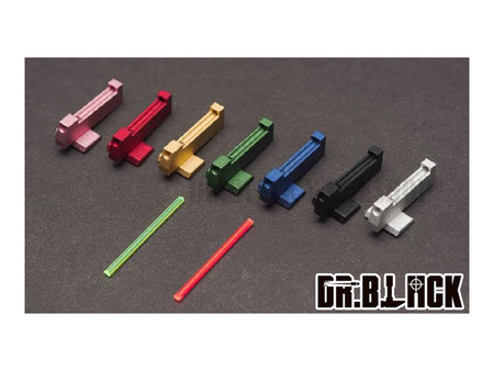 [Dr. Black] Aluminum Fiber Optic Front Sight [For Tokyo Marui HI CAPA GBB Series][BLU]