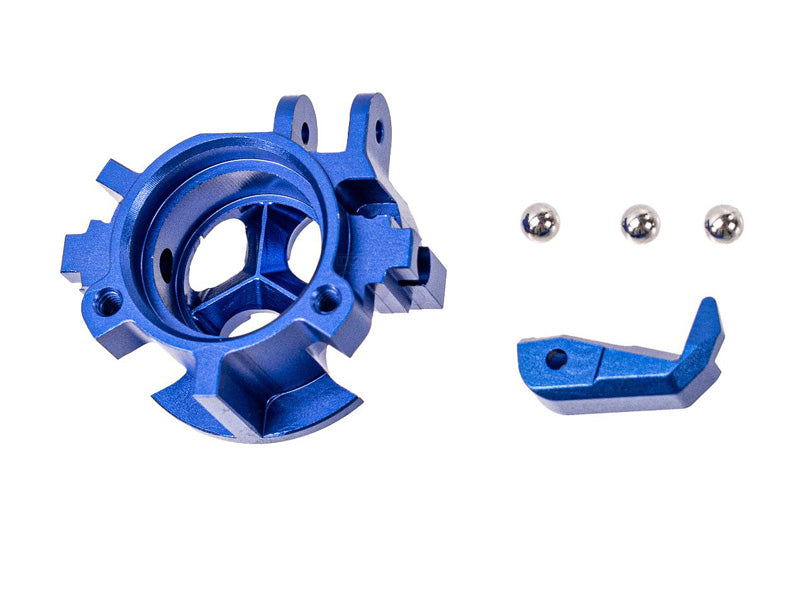 [C&C Tac] CNC Enhanced Nozzle Feeding Rear Base[For Tokyo Marui SAIGA GBB Series][BLU]