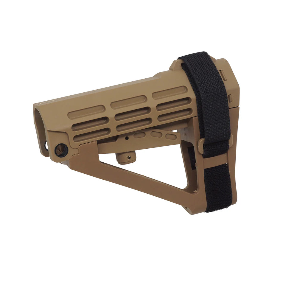 [Double Bell] SB Stabilizing Brace Stock [For AR / M4 Series][DE]