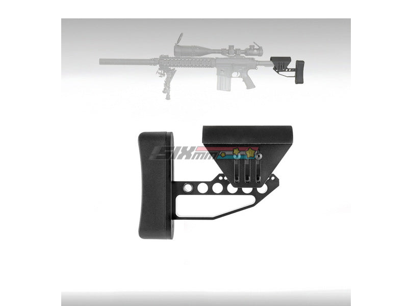 [GG] XLR M4 Fully adjustable Metal Butt Stock For M4/ M16 AEG[Type A][BLK]