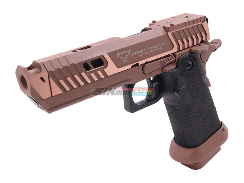 [EMG] AW Custom TTI Licensed JW4 2011 Pit Viper GBB Pistol[SAND]