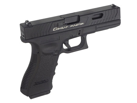[E&C] Airsoft Combat Master G17 GBB Pistol[Tokyo Marui Based][BLK Barrel]
