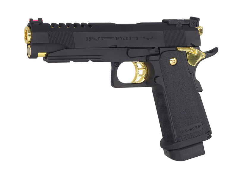 [E&C] Infinity Gold Match HI CAPA 5.1 GBB Pistol[Tokyo Marui Based][Gold & Black]