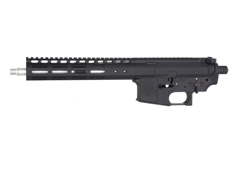 [E&C] N4 Metal Receiver and Rail Set [for AR / M4 AEG Airsoft] [MP901C] [Black]