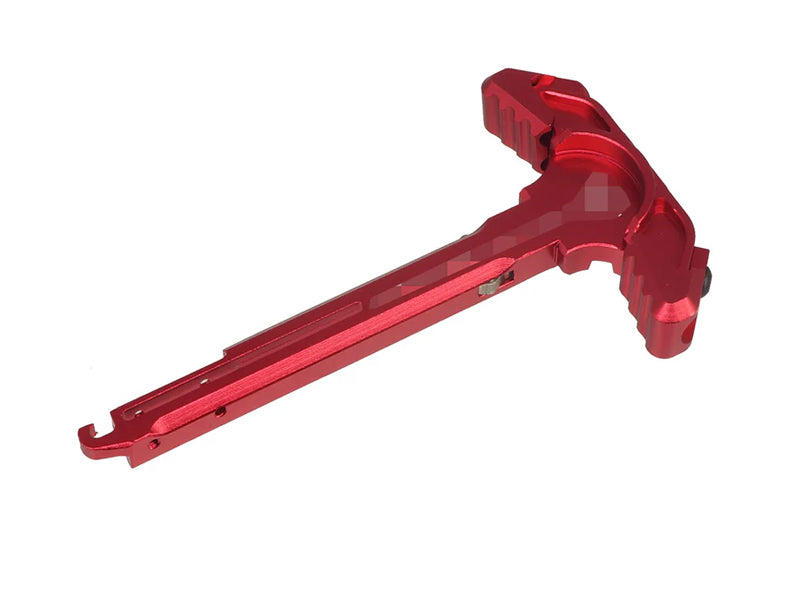 [E&C] SI Latchless Charging Handle [for AR / M4 AEG Airsoft]  [EC-MP2002] [Red]