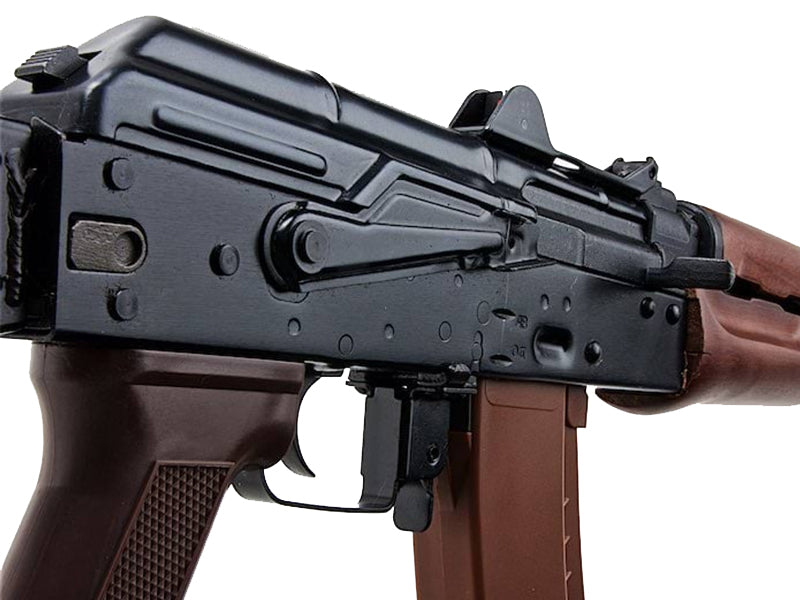 [E&L][EL-A104S] AKS74U Airsoft AEG Rifle[Real Wood Furniture][BLK]